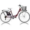 Cicli Cascella BICI BICICLETTA 26 CASCELLA MARILUF DONNA 6V BORDEAUX MADE IN ITALY