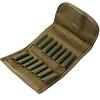 Gexgune Caccia Pieghevole Munizioni Carrier Bag Fucile Proiettile Titolare Fucile Cartuccia Carrier 14 Munizioni Rotonde proiettili tattico Molle Shell Pouch (Nero)