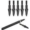SHARROW 24pcs Punta di Freccia Punte da Tiro 75 Grains Punti di Campo Broadheads per Pratica del Tiro con L'Arco per frecce di Carbonio