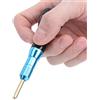 zhoul Estrattore elettronico per Freccette a Punta Rotta, Strumento per Rimuovere Freccette a Punta Morbida per Freccette elettroniche (Argento/Blu)(Blu)