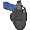5-56.de AK05 Nylon Fondina con supporto Mag per Glock 17 22 31 nera