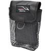 Yuanpgky Borsa per attrezzatura subacquea con tasca portaoggetti in rete, 210D rivestito in nylon impermeabile, supporto per attrezzatura da snorkeling e subacquea (nero)