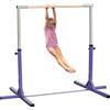 Saiao Sbarra di Ginnastica per Bambini Barra Ginnastica Orizzontali Artistica Palestra Regolabile in Altezza Attrezzatura da Competizione