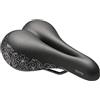 Terry Cite X - Sella da ciclismo da donna in gel, con strato in gel, leggera, ammortizzante, motivo floreale