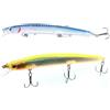 Pescasubito.com Kit 2 Long Jerk Spinning Spigola Serra Barracuda Pesca Mare Esca Artificiale