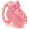 Generico Gabbia Traspirante Multifunzionale da Uomo con Decorazione a Fiocco, con 4 Anelli curvi (40mm/43mm/46mm/50mm)-ITRZ09 (Rosa)