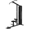 TOORX LTX-3000 Lat Machine, pacco pesi in acciaio 90 kg con carter di protezione laterale in microrete