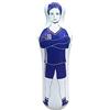 Shidongbla Manichino da calcio gonfiabile, 160 cm, per allenamento di calcio e esercizi di dribbling sulla parete (B)