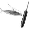 KANAMA Smart Bait Pro - Esca Robotica Elettronica Impermeabile 300 m, Nuoto Automatico e Riattivazione di Pesci Morti, Attrezzatura da Pesca Ricaricabile per Acqua Dolce e Salata, 1 Set