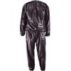 Snorvixre Tuta da sauna in plastica PVC, abbigliamento da palestra, migliora il metabolismo, brucia i grassi durante l'allenamento, uomini e donne, abbigliamento fitness