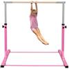 Generic Sbarra Orizzontali Ginnastica Artistica Palestra Regolabile in Altezza giardino sbarra da ginnastica per bambini Attrezzatura da competizione