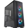 Cooler Master Case Cooler Master MasterBox 520 Mesh ARGB - Mid-Tower ATX, Finestra laterale trasparente, 3x 120mm Ventole ARGB Frontali pre-installate
