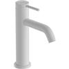 hansgrohe Tecturis S - Rubinetto per lavabo senza scarico, risparmio energetico (CoolStart), Miscelatore lavabo risparmio idrico (EcoSmart) con altezza bocca 105 mm, bianco opaco, 73312700
