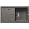 BLANCO SONA 5 S 527334, SILGRANIT grigio vulcanico, reversibile, senza interruttore di scarico