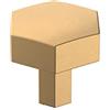 Amerock Pomello per armadietto, bronzo champagne, diametro 32 mm, calibro, confezione da 1, pomello per cassetti, ferramenta per armadietti