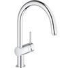 Grohe 7815265 Miscelatore Lavello Monocomando Monoforo, Adatto a Caldaie a Camera Aperta, 32511000