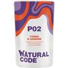 NATURAL LINE Srl P02 Tonno e Sardine in Acqua di Cottura - 70GR