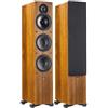 INDIANA LINE TESI 661 L COPPIA DIFFUSORI DA PAVIMENTO 3 VIE BASS REFLEX NOCE