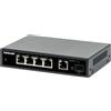 INTELLINET Interruttore - 4 x 10/100/1000 ( Poe + 1 X Combo Gigabit SFP / RJ-45