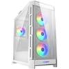 COUGAR Duoface Pro ARGB Midi-Tower In Metallo Con Microfono, Bianco