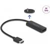 Delock Adattatore HDMI-A maschio a DisplayPort femmina 8K