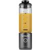 nutribullet Frullatore flessibile in metallo, ad alta capacità, 500 ml, pronto per il viaggio, lame staccabili, indicatore batteria, design portatile, elegante e compatto, facile da miscelare, per