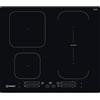 INDESIT IB 65B60 NE - Piano Cottura Induzione 4 Fuochi Vetroceramica, Piastra Induzione 10 Funzioni, Zone Versatili per Pentole Grandi, Cottura Automatica con Programmi Preimpostati, 59Lx5,4Hx51P