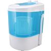 Shanrya Lavatrice da 22 Litri, Potente Ciclo di Risciacquo Automatico 2 in 1 Mini Lavasciuga Portatile 300 W capacità di 9,9 Libbre con Tubo di Scarico per Dormitori (Spina UE 220V)