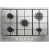 Indesit THP 52 IX/I1 - Piano cottura 5 fuochi gas, 73 cm, inox