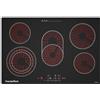 PremierTech Piano Cottura Incasso Vetroceramica Nero, 5 Zone 80cm, Display Led, Touch Control, Dual Zone, Timer, Blocco Sicurezza, Regolazione Livelli, PC5C80