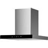 Respekta Cappa aspirante/cappa a parete 60 cm/struttura in acciaio inox nero con frontale in vetro/funzione di espulsione e ricircolo dell'aria/Sira / 190030006002-20 / A++ / 57,8 - 67 dB