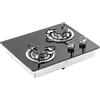 AMONIDA Piano Cottura a Gas, 1,8 KW Fornello a Gas Facile Pulire 2 Fuochi L380 W300mm per per per Yacht