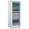 METRO Professional Frigorifero per Bevande GSC4280, Metallo/Vetro, 59.5 x 54.5 x 159 cm, 280L, Raffreddamento Ventilato, 210W, con Serratura