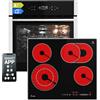 KKT KOLBE Cucina: forno da incasso da 60 cm EB8313HC + 59 cm CH5901AL | Funzione pizza, griglia | Aria circolante | Aria calda | Timer automatico | SET8313HCCH59AL