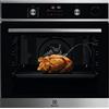 Electrolux EOC6P77X Forno multifunzione a vapore con pulizia pirolitica, 11 funzioni, 45 programmi automatici, cottura uniforme multilivello, sonda termica, riscaldamento rapido, display LED, inox, A+