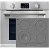 Kaiser EH 6339+KCT 6705 I Herd Era - Forno da incasso Autark XXL 86L, con pirolisi e AirFry, display touchscreen, manopola, piano cottura a induzione, 60 cm, 4 zone di cottura