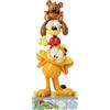 Enesco Jim Shore Garfield E Friends Stack Friends Fur-Ever Figurina #6017911
