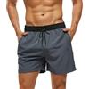 Aisprts Costumi da Bagno Uomo Pantaloncini da Bagno con Tasche con Cerniera Costume Uomo Mare ad Asciugatura Rapida Idrorepellente con Coulisse e Fodera Rete