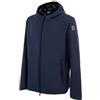 SUNS Giubbino con cappuccio Uomo GBS41001U Jacket Fla Mesh Giubbotto Boards in tessuto tecnico (IT, Testo, XL, Regular, Regular, Dark Blu)