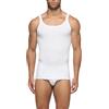 CAGI 6 Vogatore Spalla Stretta 1100 Cotone Costina 100% Cotone (7, Bianco)