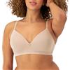 Maidenform Maglietta da Donna Everyday Luxe, Reggiseno Convertibile Senza Fili, Nero, 3 C (Taglia Produttore: 34C)