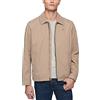 Tommy Hilfiger Men's Lightweight Microtwill Golf Jacket, Khaki, Large