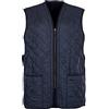 Barbour Gilet Trapuntato Uomo Blu con Zip MLI0002NY91 Blu XL