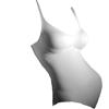 GIOS Body in lycra modellatore liscio senza ferretto art. Sabrina, Colore Bianco (7)