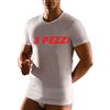 CAGI 3 Maglie Uomo 1328 Manica Corta Girocollo con Bordo Basso (8, Bianco)