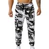 IQYU Pantaloni da uomo mimetici, pantaloni della tuta da trekking, pantaloni cargo per attività all'aria aperta, pantaloni estivi, pantaloni sportivi traspiranti, pantaloni da allenamento, pantaloni da