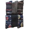 CARPENTIER (6paia) Calzettoni in pile fantasia uomo invernali CARPENTER assortimento secondo disponibilità (immagine indicativa)