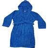 Bassetti ACCAPPATOIO BASSETTI dream BIMBO BIMBA BAMBINO BAMBINA CON CAPPUCCIO TAGLIA ANNI 5-6 - 7-9 - 10-12 SPUGNA DI PURO COTONE 360gr/m² (AZZURRO - 1365, ANNI 7/9)