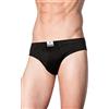marcLuis - Slip Realizzato in Leggero e freschissimo Cotone Filo di Scozia (makò), Confezione da 6 Pezzi, Colore: Bianco, Taglia M