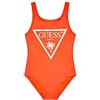 GUESS Costume Intero Ragazza 16 Anni - 170 cm Color Arancione Fluo
